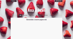 Desktop Screenshot of anitayjuan.com
